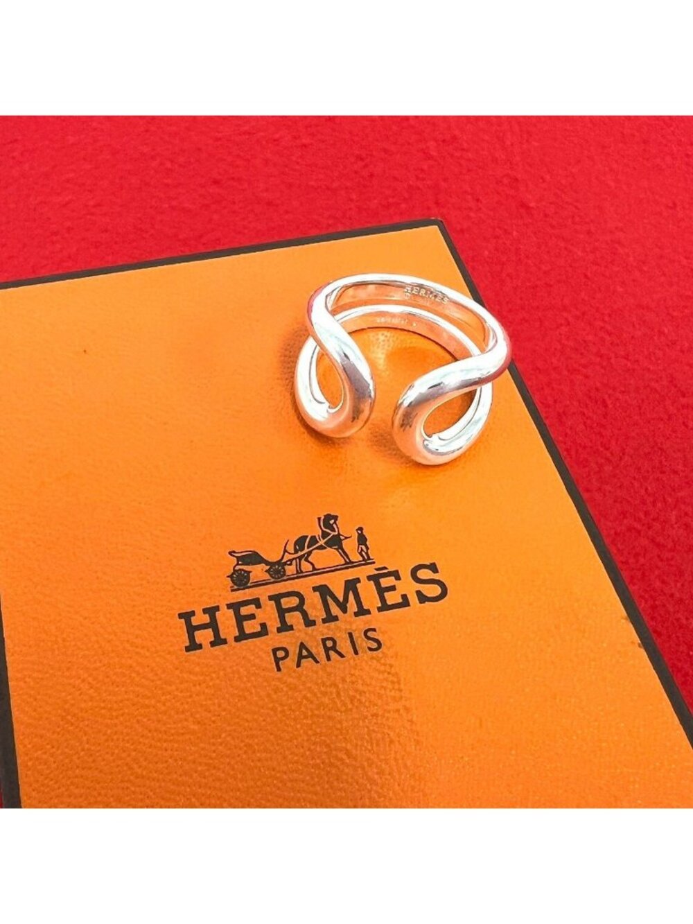 Hermes Lima PM Ring 925 Sterling Silver